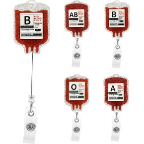 4 قطع من بكرة شارة الدم اللامعة القابلة للسحب - بكرة شارة القلب لاستئصال الدم، وأمراض القلب، ومحترفي EMS للمكتب والمستشفى in Kuwait