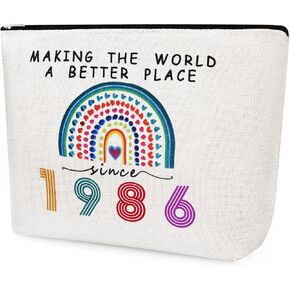 هدايا عيد الميلاد الأربعين لحقيبة مكياج المرأة الخاصة بها بعمر 40 عامًا، هدايا حفلات عيد الميلاد للأم، والزوجة، والأخت، والصديق، وعيد الأم، وحقيبة سفر صغيرة لمستحضرات التجميل للذكرى السنوية لعام 1986 (1986) in Kuwait