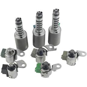 8PCS AW55-51 AF33RE5F22A AW55-51SN Complete Transmission Valve Body Solenoids Compatible For Saab Volvo Satun Chevrolet in Kuwait