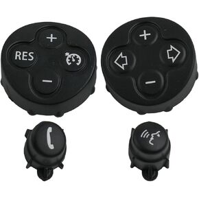 for Mini Cooper Steering Wheel Button Cover Kit R55 R56 R57 R58 R59 R60 R61 Multifunction Cruise Control Switch Replacement Interior Trim Accessory in Saudi Arabia