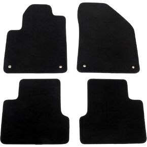 IKON MOTORSPORTS, Nylon Car Floor Mats Compatible with 2014-2023 Jeep Cherokee 4DR, OE Style Black Driver Passenger Car Carpets, Front Rear 4PCS Full Set in Kuwait