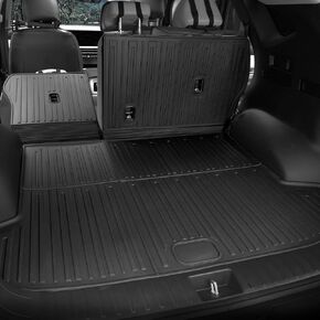 Cargo Mat for 2022-2026 Hyundai Tucson Hybrid, Full Coverage All Weather Trunk Cargo Liner with Backrest Protectors for Hyundai Tucson Accessories (Not fit PHEV) in Kuwait