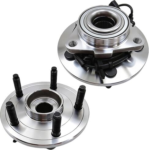 مجموعة محور تحمل العجلة الأمامية 515126 لسيارة دودج رام 1500 2009-2010، رام 1500 2011 (2 قطعة) in Kuwait