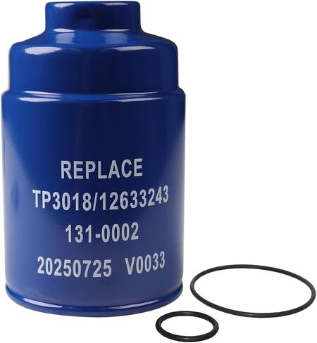 مجموعات فلتر الوقود مع سدادات متوافقة مع دوراماكس 6.6 لتر، تناسب 2001-2016 Chevy Silverado/GMC Sierra 2500HD، 2007-2016 3500HD، 2012-2016 Express/Savana 2500 3500، يستبدل TP3018 (19431541) in Kuwait