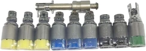 ZF6HP19 6HP21 6HP26 Transmission Valve Body 9 Solenoids Kit 1068298044 Compatible For BMW 128i X5 X4 Audi S4-S8 6HP19 Solenoid in Kuwait