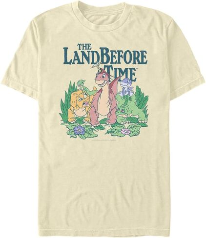 Fifth Sun Unisex-Adult Land Before Time Friends Before Time Short Sleeve Tee Shirt in Kuwait