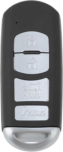 X AUTOHAUX WAZX1T763SKE11A04 315Mhz استبدال دخول بدون مفتاح عن بعد مفتاح ذكي فوب لمازدا CX-7 10-12 لمازدا CX-9 10-15 TEY1-67-5RY TEY1675RY 4 أزرار in Saudi Arabia