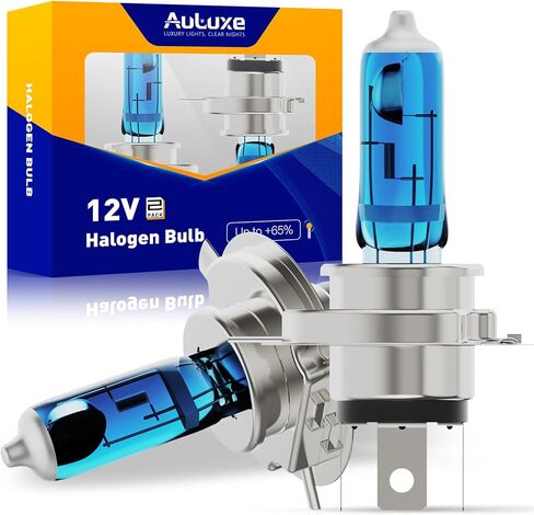 Compatible with HONDA Ridgeline 2006-2014 Halogen Headlight Bulb Combo - 185% Brighter 5000K White High/Low Beam, Plug and Play, 2-Pack in Kuwait