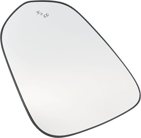 Driver Side Mirror Glass Replacement for Lexus NX200t NX300 NX300h (2015-2021), RX350 RX450h (2016-2022) | Heated, with Blind Spot Monitor (BSM/BSD) | Non-Auto Dimming, 2-Pin Connector in Saudi Arabia