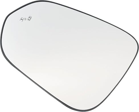 Driver Side Mirror Glass Replacement for Lexus NX200t NX300 NX300h (2015-2021), RX350 RX450h (2016-2022) | Heated, with Blind Spot Monitor (BSM/BSD) | Non-Auto Dimming, 2-Pin Connector in Saudi Arabia
