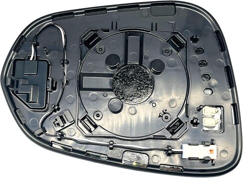 استبدال زجاج المرآة الجانبية للسائق لكزس NX200t NX300 NX300h (2015-2021)، RX350 RX450h (2016-2022) | مدفأ، مع نظام مراقبة النقاط العمياء (BSM/BSD) | خاصية التعتيم غير التلقائي، موصل ثنائي الدبوس in Kuwait