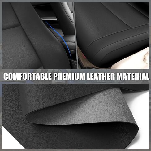 SAPUBK 2 Pack Universal RV Motorhome Captain Chairs Seat Covers, Premium Leather with Composite Soft Foam Lining Motorhome Seat Covers in Saudi Arabia