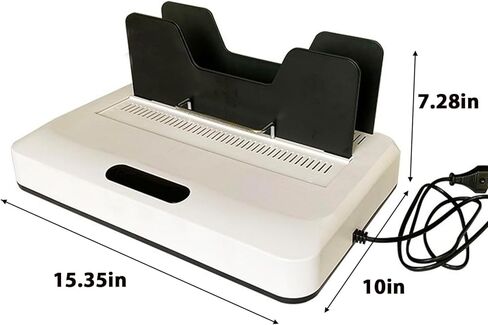 Thermal Binding Machine, Electric Book Binder Machine for 60mm Thick Paper, Instant Use Thermal Binder with Digital Touch Panel for Documents, Scripts in Saudi Arabia