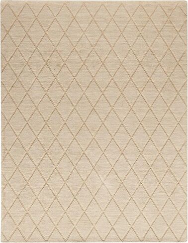 Nourison Home Wool Haven Beige 7'9" x 9'9" Area Rug - Easy Cleaning, Non Shedding, Bed Room, Living Room, Dining Room, Kitchen (8' x 10') in Saudi Arabia