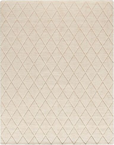 Nourison Home Wool Haven Ivory 7'9" x 9'9" Area Rug - Easy Cleaning, Non Shedding, Bed Room, Living Room, Dining Room, Kitchen (8' x 10') in Saudi Arabia