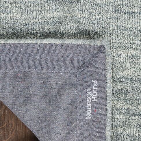 Nourison Home Wool Haven Blue 7'9" x 9'9" Area Rug - Easy Cleaning, Non Shedding, Bed Room, Living Room, Dining Room, Kitchen (8' x 10') in Saudi Arabia
