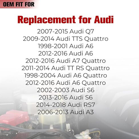 Radiator Cap for Audi, 1998-2018 A6 A7 A6 Quattro A7 Quattro S6 RS7, 2007-2015 Q7, 2006-2013 A3, 2009-2014 TTS Quattro, 2011-2014 TT RS Quattro, 3B0121321 in Kuwait