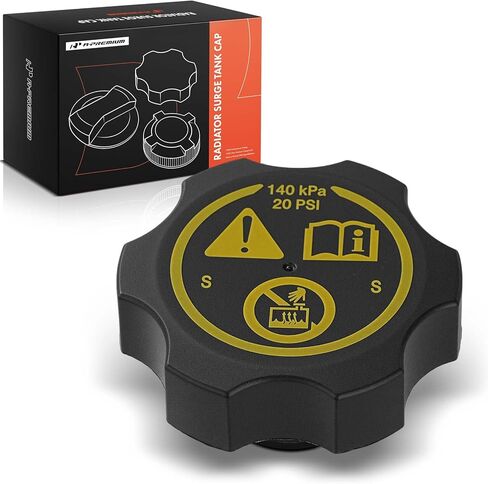A-Premium Coolant Reservoir Expansion Tank Cap Compatible with GMC Models - Sierra 1500 2500 3500 HD, Terrain, Acadia Limited, Yukon XL 1500 2500, Canyon, Savana 2500 3500 4500 in Saudi Arabia