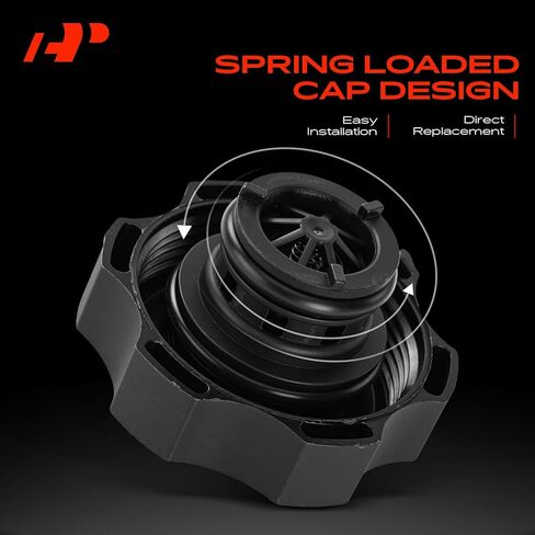 A-Premium Coolant Reservoir Expansion Tank Cap Compatible with GMC Models - Sierra 1500 2500 3500 HD, Terrain, Acadia Limited, Yukon XL 1500 2500, Canyon, Savana 2500 3500 4500 in Saudi Arabia