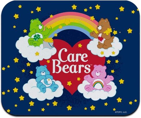 Care Bears Classic Logo Group Low Profile Thin Mouse Pad Mousepad in Saudi Arabia