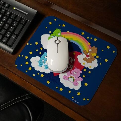 Care Bears Classic Logo Group Low Profile Thin Mouse Pad Mousepad in Saudi Arabia
