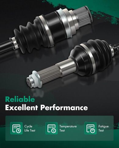 SCITOO CV Axle Drive Shaft Assembly 2007-2011 fits for Yamaha Grizzly 350 400 450 Kodiak 400 Kodiak 450 Rear Left Right 1D9-F510F-00-00 in Saudi Arabia