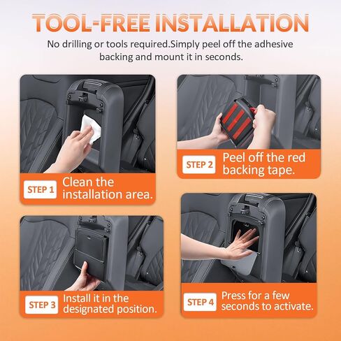 TACORBO Center Console Hidden Storage Box Compatible with Kia Sportage 2023 2024 2025 2026 Accessories, One-Touch Center Console Hidden Organizer Box, Armrest Secret Compartment in Saudi Arabia