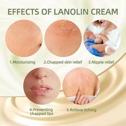 CHIALING Handmade Lanolin - 100% Pure Natural Australian Lanolin -Made in USA - USP Grade Moisturizer for Dry/Cracked Skin, Nipple Discomfort,Lips & Eczema | Unscented, Additive-Free(3.5 oz) in Saudi Arabia