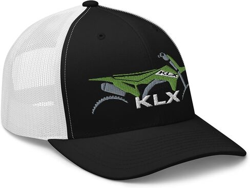 KLX Kawi Super Cross Motorcross Racing Embroidered Mesh Snapback Trucker Cap in Saudi Arabia