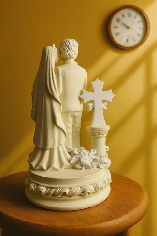 Wedding Gifts: Figurine for Couples, Bride and Groom, Cake Topper, Home Decor- DazardUS in Saudi Arabia