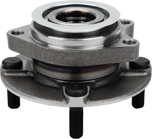 MAYASAF 513308 [1 Pack, 4 Lugs] Front Wheel Hub Bearing Assembly Fit 2007-2012 for Nissan Versa, Power Disc Drum Non-ABS Models in Saudi Arabia