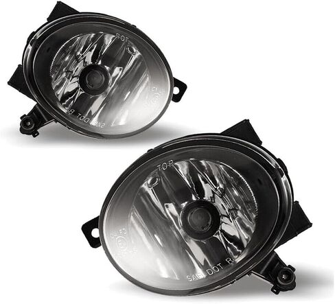 Pair Fog Lights compatible with Beetle 2015-2018 Front Bumper Driving Lamps Assembly Clear Lens in Kuwait