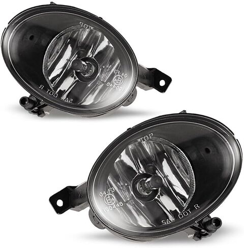 Pair Fog Lights compatible with Beetle 2015-2018 Front Bumper Driving Lamps Assembly Clear Lens in Kuwait
