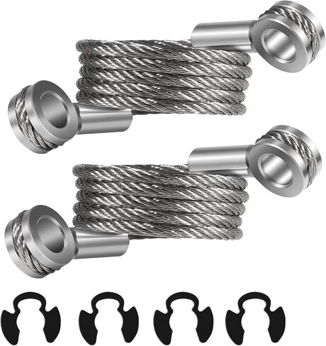 924-5402 Long Side Hood Stay Control Cable for 1987-2010 Peterbilt 357 375 377 378 379 Truck, Replace for HLK2047‎, L92-6000-0718（2-Pack） in Saudi Arabia