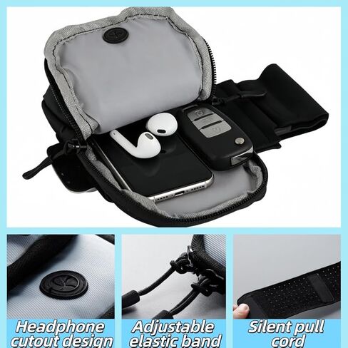 حقيبة تخزين للدراجات النارية والدراجة الترابية الكهربائية لـ Surron LBX Hyper Bee Tuttio Soleil 01 E-Ride Pro SS SR S Talaria MX3/4/5 Rawrr Mantis Segway X160/260 لبطاقة مفتاح الهاتف الضروريات اليومية (أسود) in Kuwait