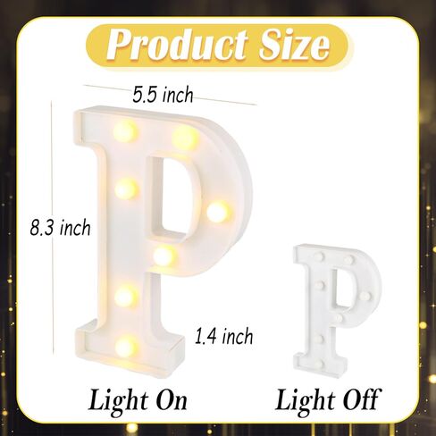 Prom Decorations 2026, 4 Pcs Prom Letters with Warm LED Lights, Prom Centerpieces Table Decorations, Prom Party Supplies, Prom Backdrop Photo Booth Props, Lighted Prom Décor Sign (White) in Kuwait