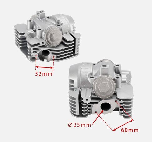 ENGINE CYLINDER HEAD ASSY Fit for YAMAHA XT125R XT125X TT-R 125 TTR125 E LE YBR125 in Saudi Arabia