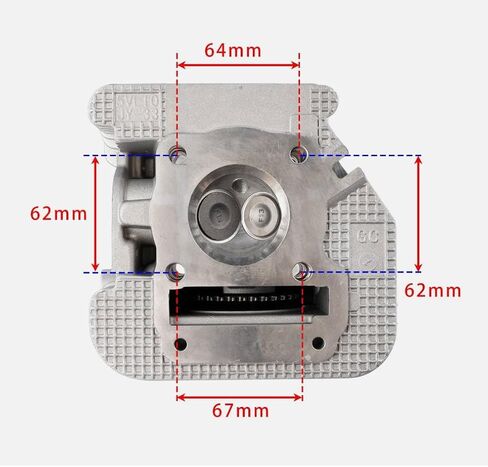 ENGINE CYLINDER HEAD ASSY Fit for YAMAHA XT125R XT125X TT-R 125 TTR125 E LE YBR125 in Saudi Arabia