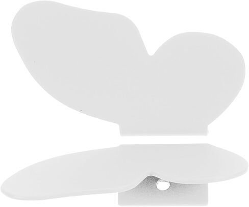 مجموعة مقابض أبواب خزانة الفراشة ومقابض الأدراج، مقابض خزانة الملابس البيضاء العتيقة، مقابض الفراشة المزخرفة لأجهزة أثاث الغرفة، زوج واحد in Kuwait