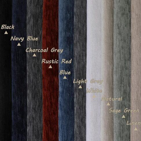 Chyhomenyc Chenille Velvet Kitchen Curtains 30 Inch Length - Light Filtering Short Window Curtains, Small Half Curtain Panels for Bathroom Basement Cabinet, 30Wx30L Inch, 2 Panels, Linen Color in Kuwait