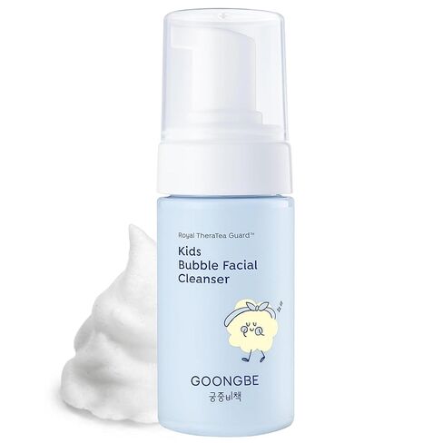 Kids' Bubble Facial Cleanser - Korean Kids Low pH Bubble Foam Face Wash - Gentle Cleansing & Hydrating with Panthenol and Amino Acids - Allergen Free Scent, 3.38 fl.oz. in Kuwait