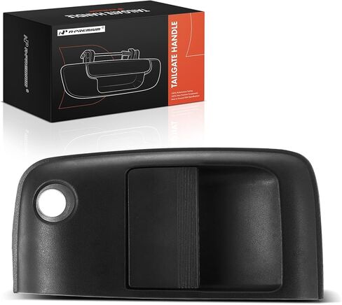 مقبض باب خارجي لباب البضائع الخلفي الممتاز متوافق مع Toyota RAV4 1996 1997 1998 1999 2000، أسود مزخرف، استبدال #6909042010 in Saudi Arabia