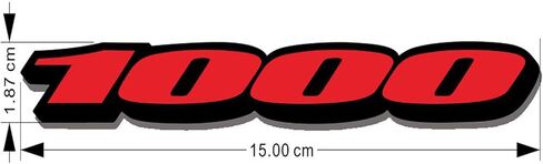 CBR Motorcycle Fairing Sticker Decal, Reflective Vinyl Decal for CBR1000RR with Strong Stickiness CBR 1000 in Kuwait