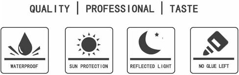 CBR Motorcycle Fairing Sticker Decal, Reflective Vinyl Decal for CBR1000RR with Strong Stickiness CBR 1000 in Kuwait