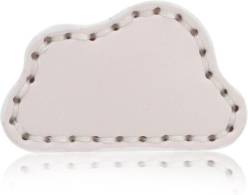 2pcs Cloud Shape Drawer Handles Brass Single Hole Pulls for ’s Wardrobe Doors and Dresser Knobs White Leather Thickened Hardware Pulls for ’ Room in Kuwait
