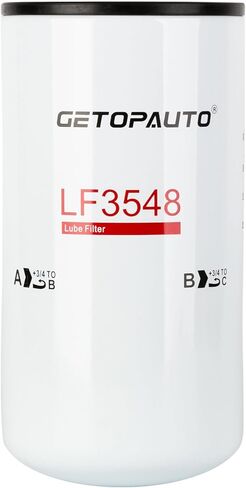LF3548 Oil Filter Compatible with Agco Tractor DT160,DT180,DT200,DT220,DT225, Allis-Chalmers Tractor 9435,9455,9635,9655 in Saudi Arabia