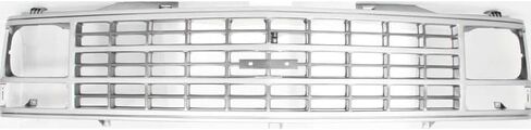 Grille Assembly Gray Gray Shell and Insert For 1988-1993 Chevrolet Blazer C1500 C2500 K2500 K1500 C3500 K3500 in Kuwait