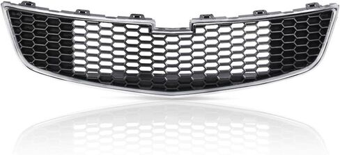 DOTCOM Front Bumper Mesh Grille Insert Compatible with Chevy Silverado 1500 Hybrid 09-13/ Fit Chevy Silverado 1500 XFE 10-13/ Fit Chevy Silverado 1500 LS LT LTZ WT 07-13 25810707, 19303978 Black in Saudi Arabia