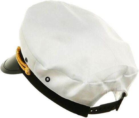 قبعة Wall2Wall Captain's Yacht Sailors Hat Snapback القابلة للتعديل وقبعة البحر باللون الكحلي (مجموعة من 3 قطع) in Kuwait