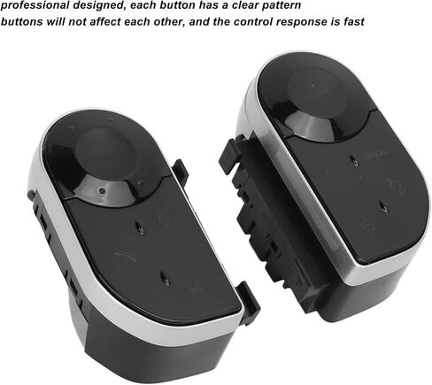 Bnineteenteam 1 Pair Car Steering Wheel Buttons, Steering Wheel Key Control Switch Touch Button Replacement for Discovery in Saudi Arabia